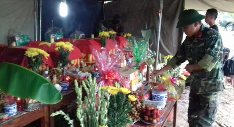 Sư đoàn 968, Quân khu 4 tìm kiếm, quy tập 6 ngôi mộ liệt sĩ tại huyện Cam Lộ, tỉnh Quảng Trị